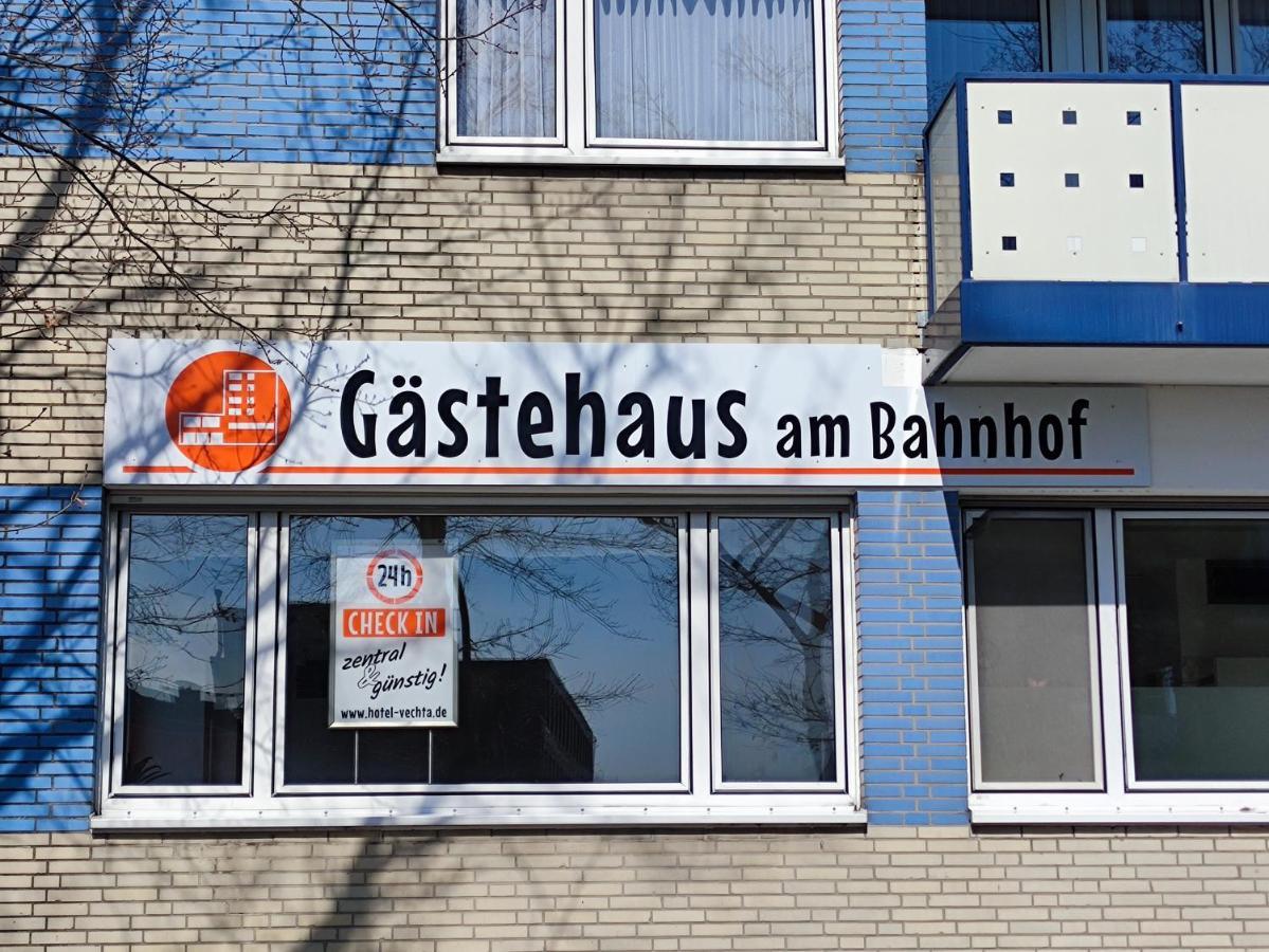 Gaestehaus Am Bahnhof, Self-Check-In Vechta Ngoại thất bức ảnh